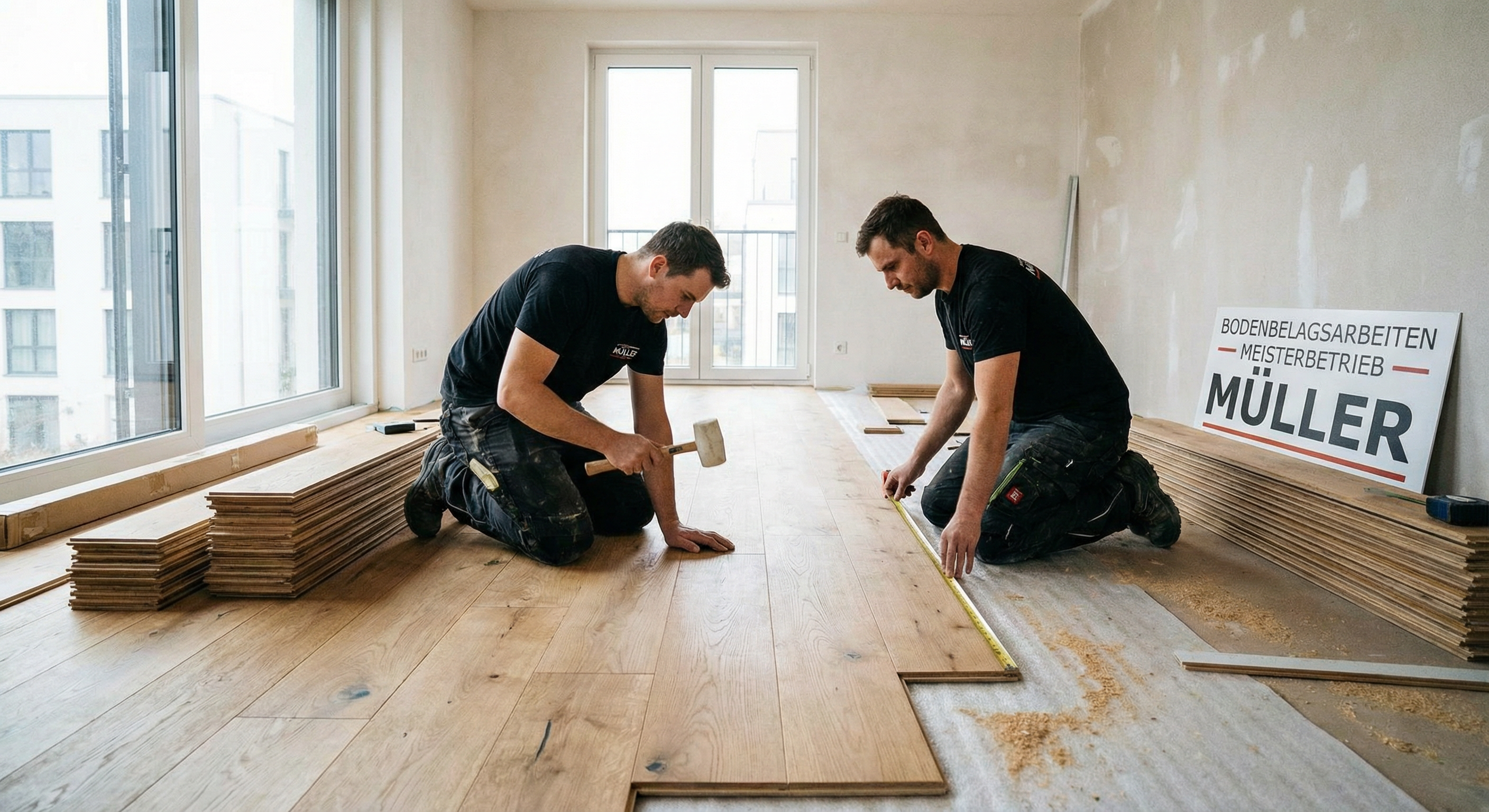 Bodenbelagsarbeiten